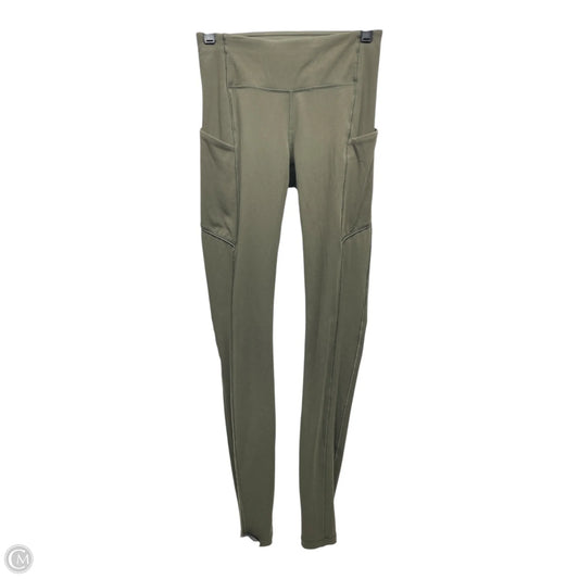 Athletic Leggings By Lululemon In Green, Size: 2