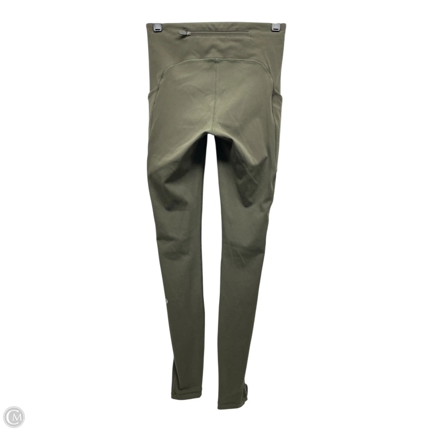 Athletic Leggings By Lululemon In Green, Size: 2