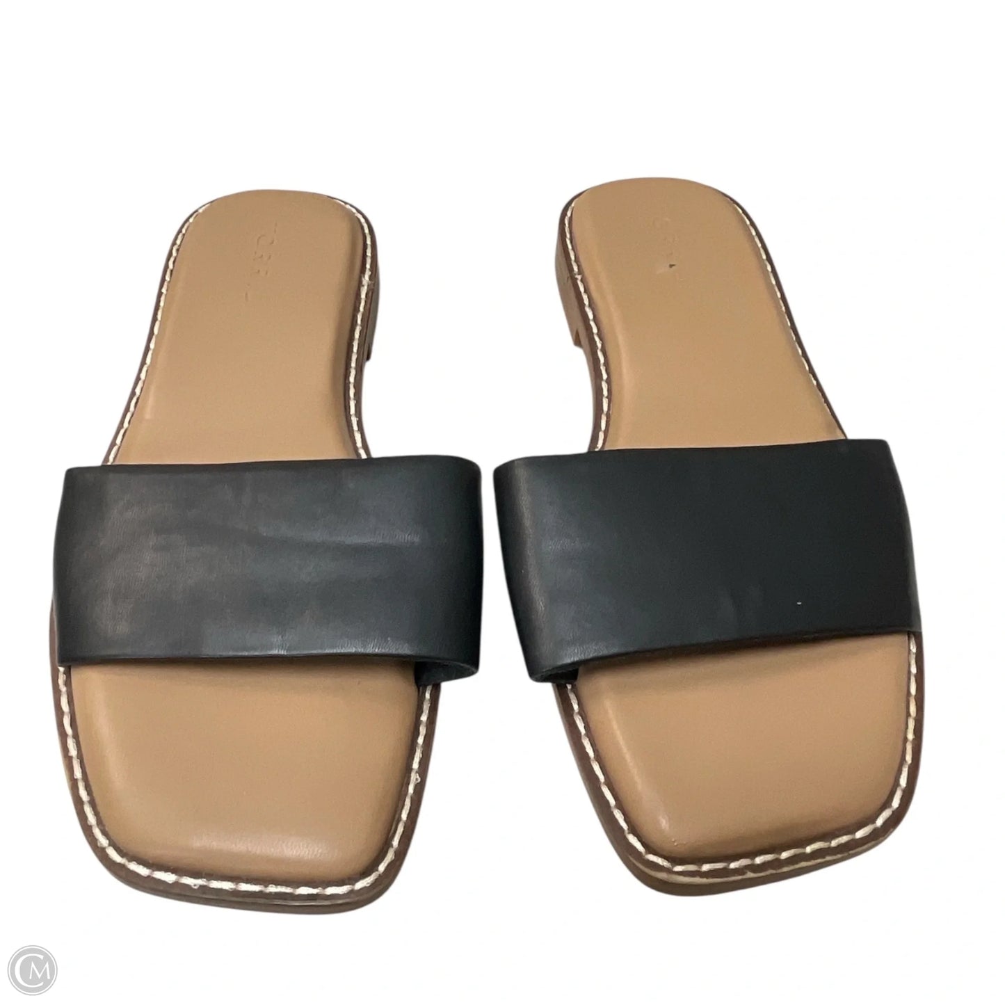 Sandals Flats By Torrid In Black, Size: 6.5