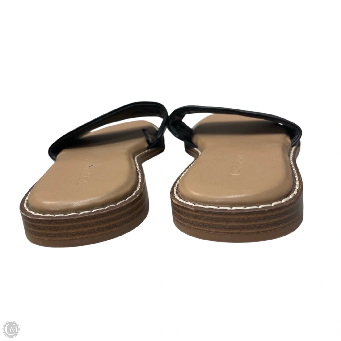 Sandals Flats By Torrid In Black, Size: 6.5