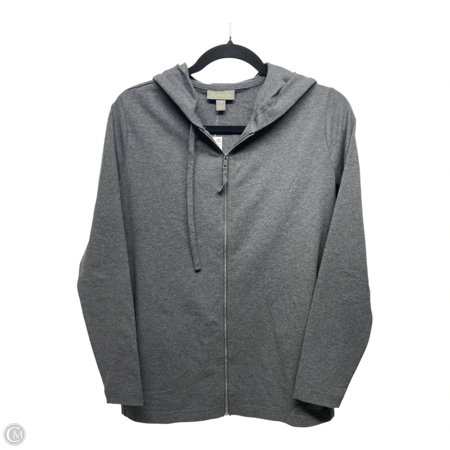 Jacket Other By Style And Company In Grey, Size: Mp