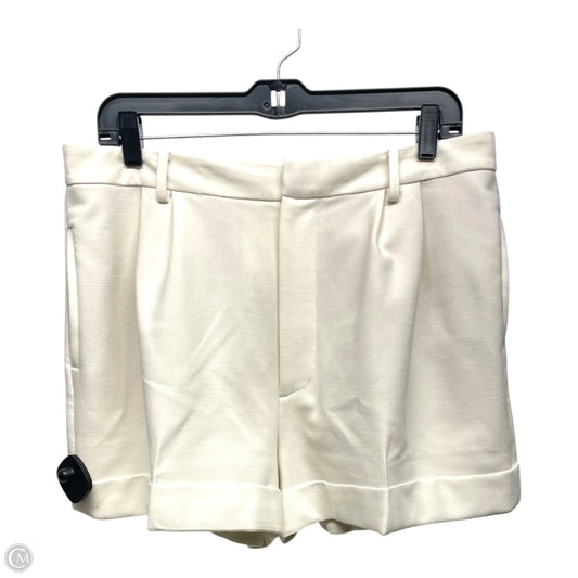 Shorts Designer By Alice + Olivia In Cream, Size: 12