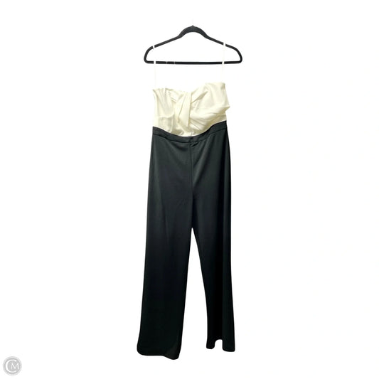 Jumpsuit By White House Black Market In Black & Cream, Size: 10