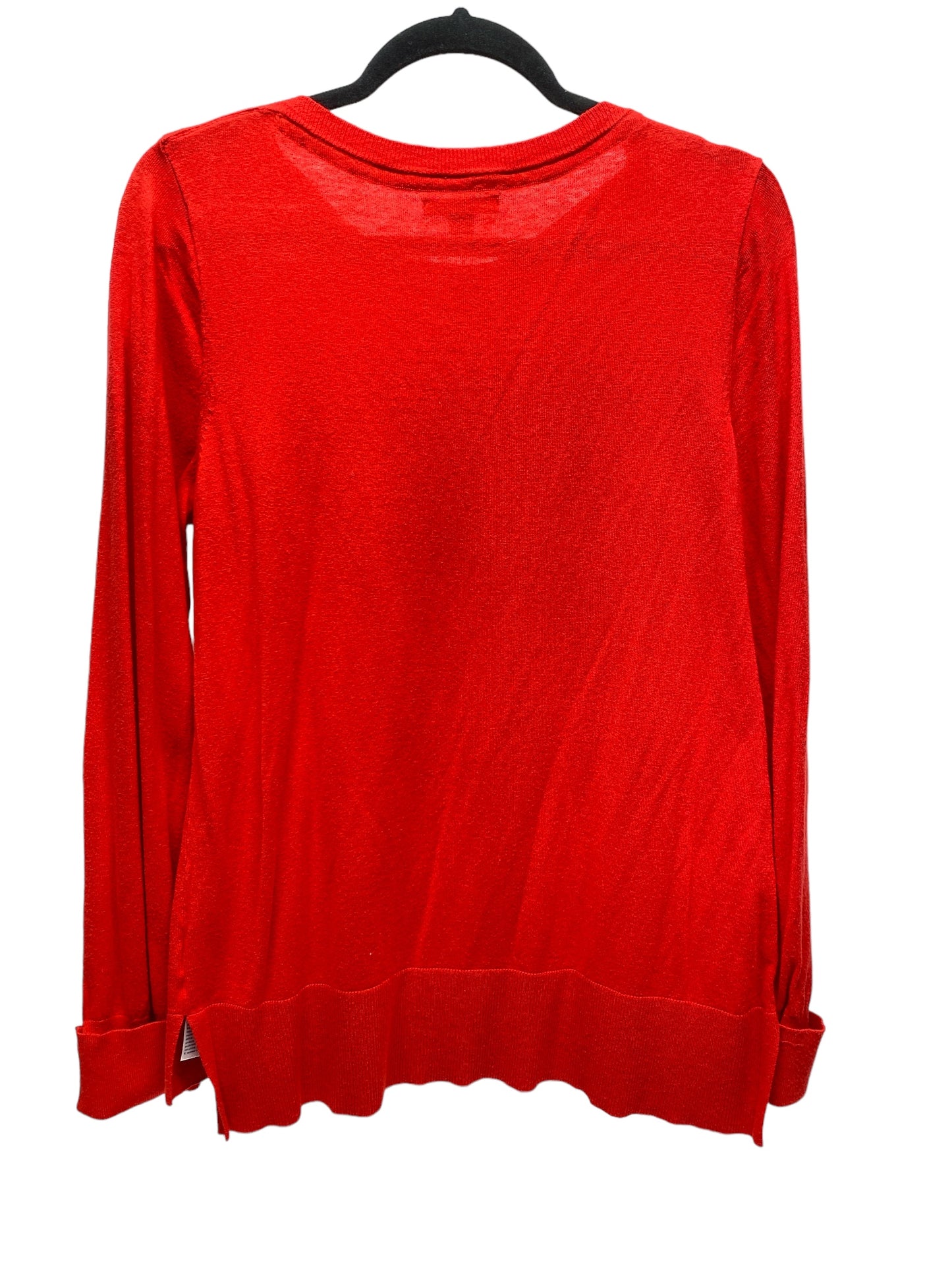 Sweater By Tommy Hilfiger In Red, Size: L