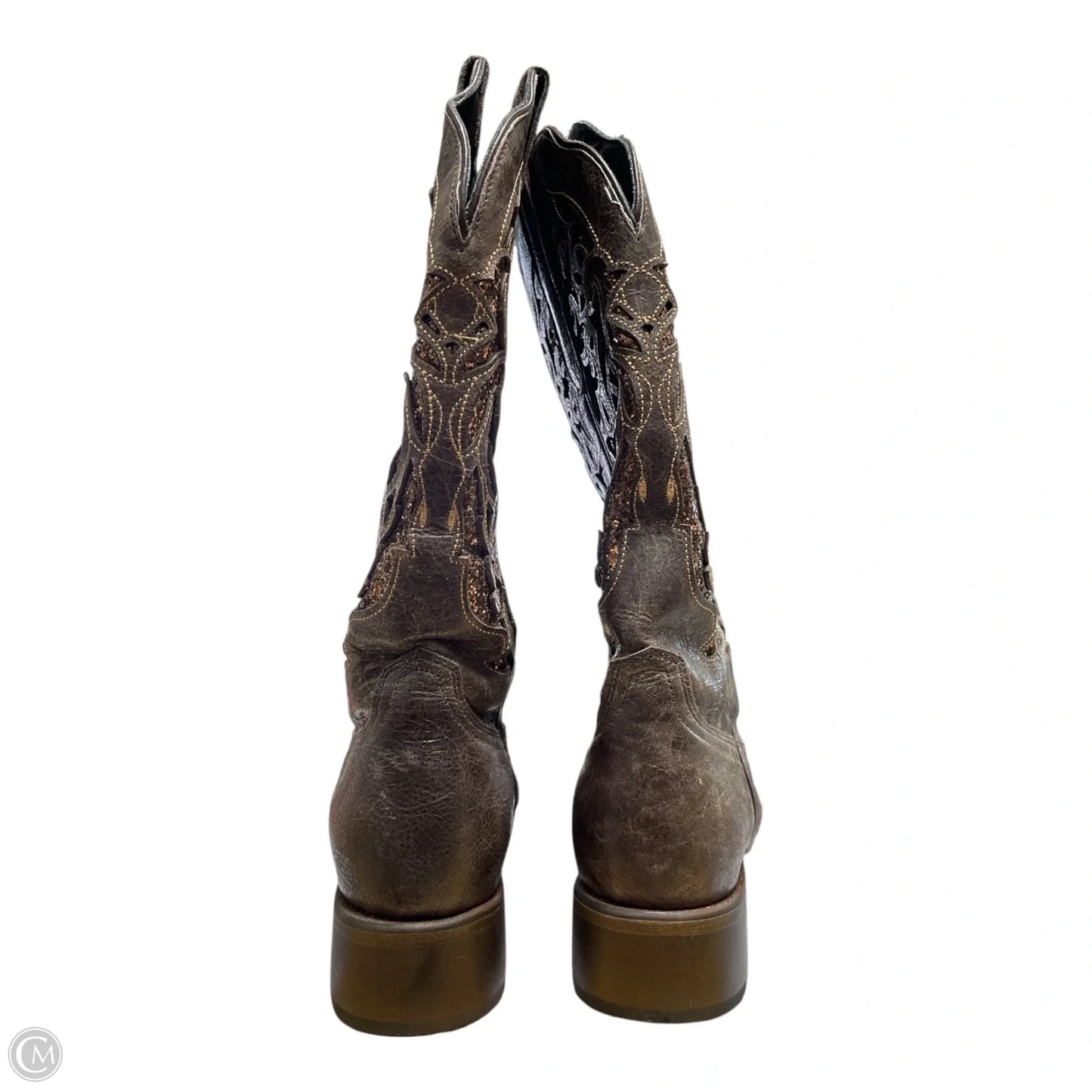 Boots Western By Cma In Brown, Size: 11