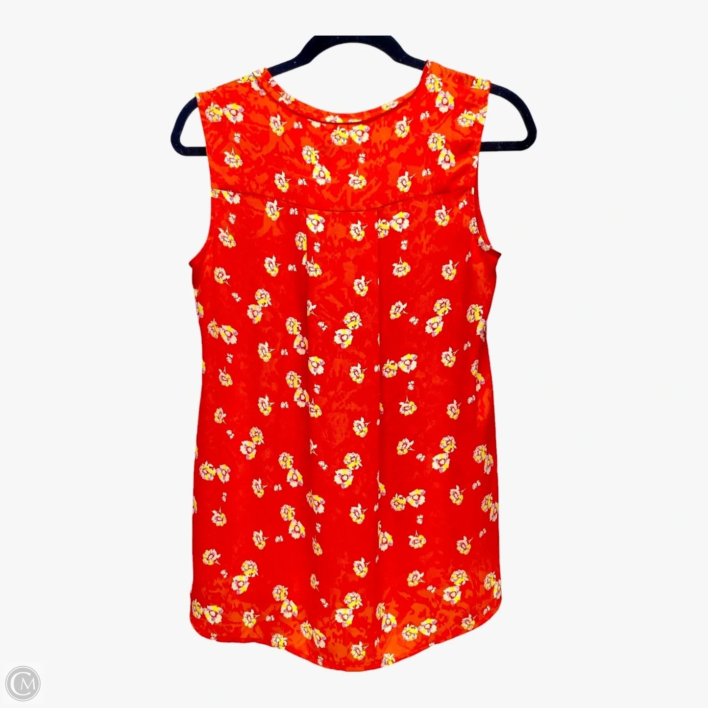 Top Sleeveless By Cabi In Orange, Size: S