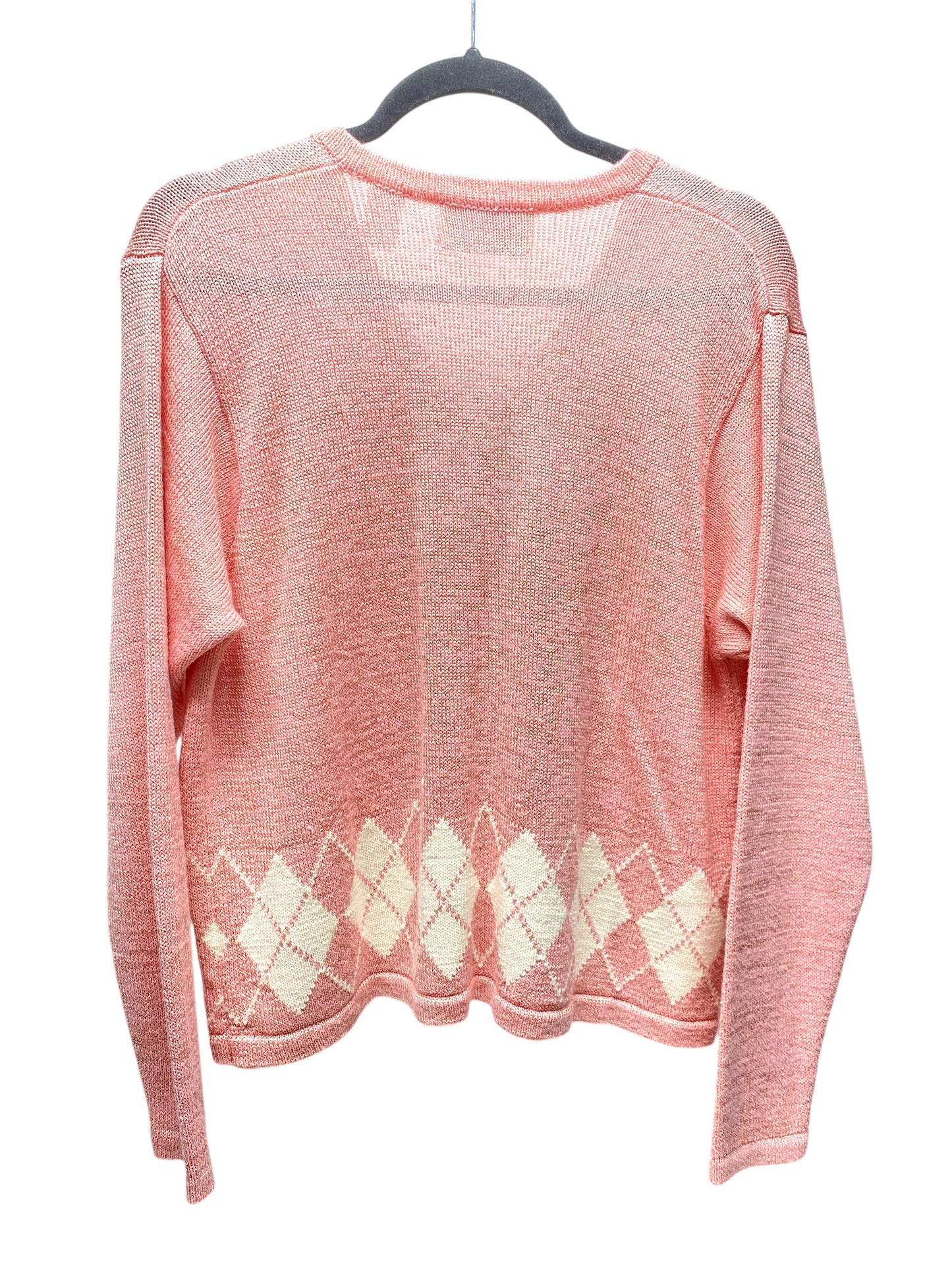 Sweater By Michael Kors In Pink, Size: L