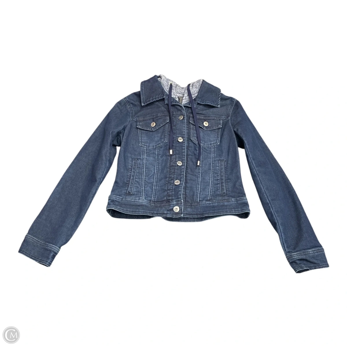 Jacket Denim By Inc In Blue Denim, Size: Xs