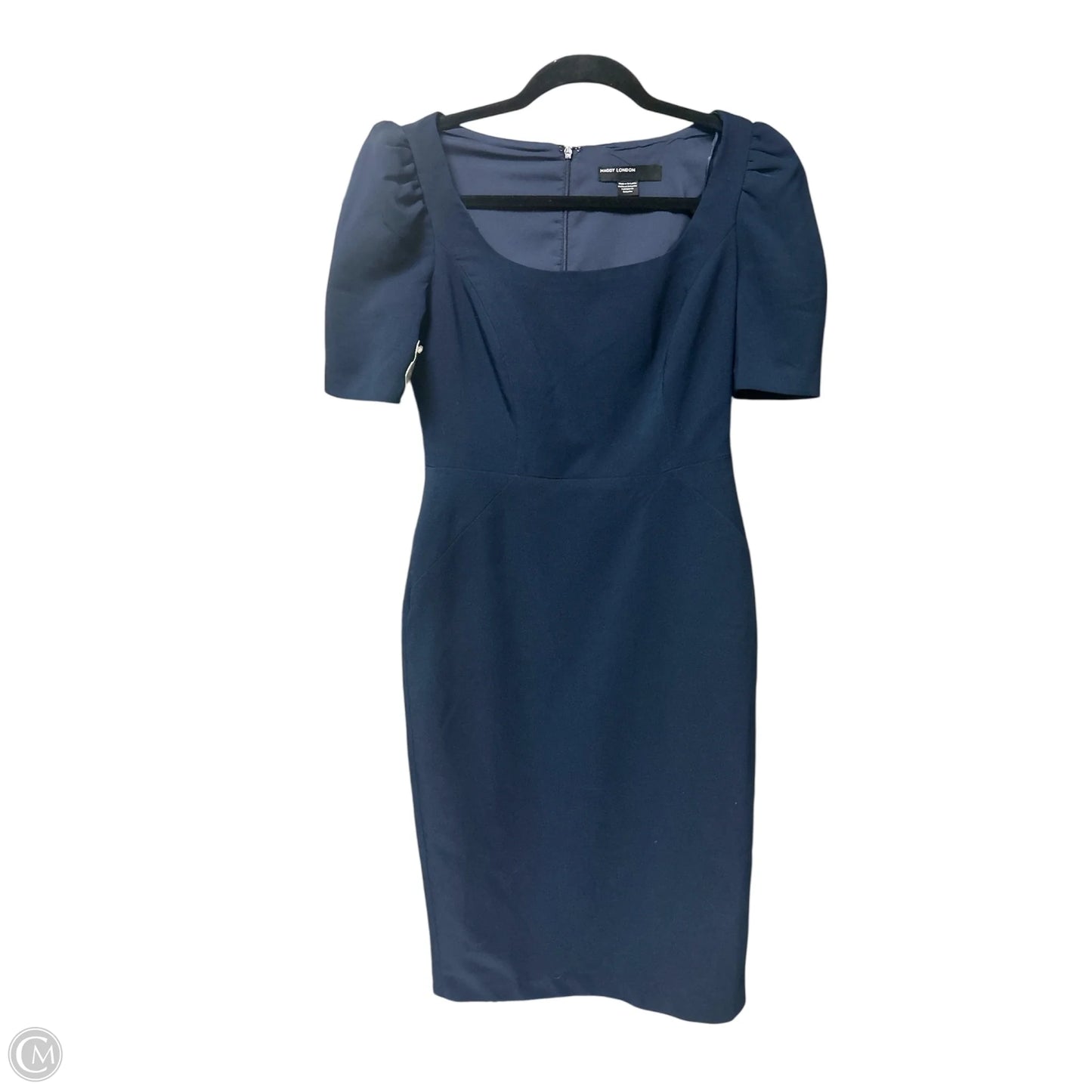 Dress Casual Short By Maggy London In Navy, Size: 2