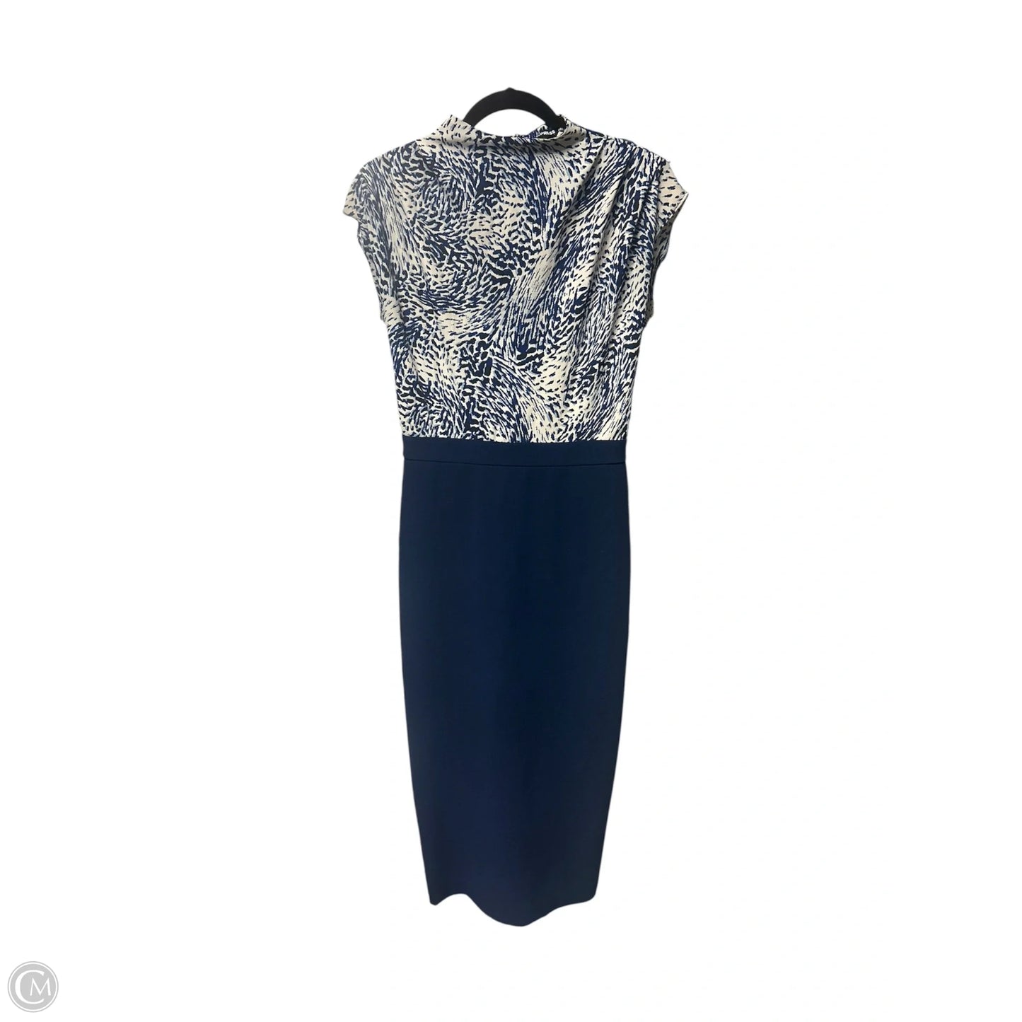 Dress Casual Short By Express In Blue, Size: Xs