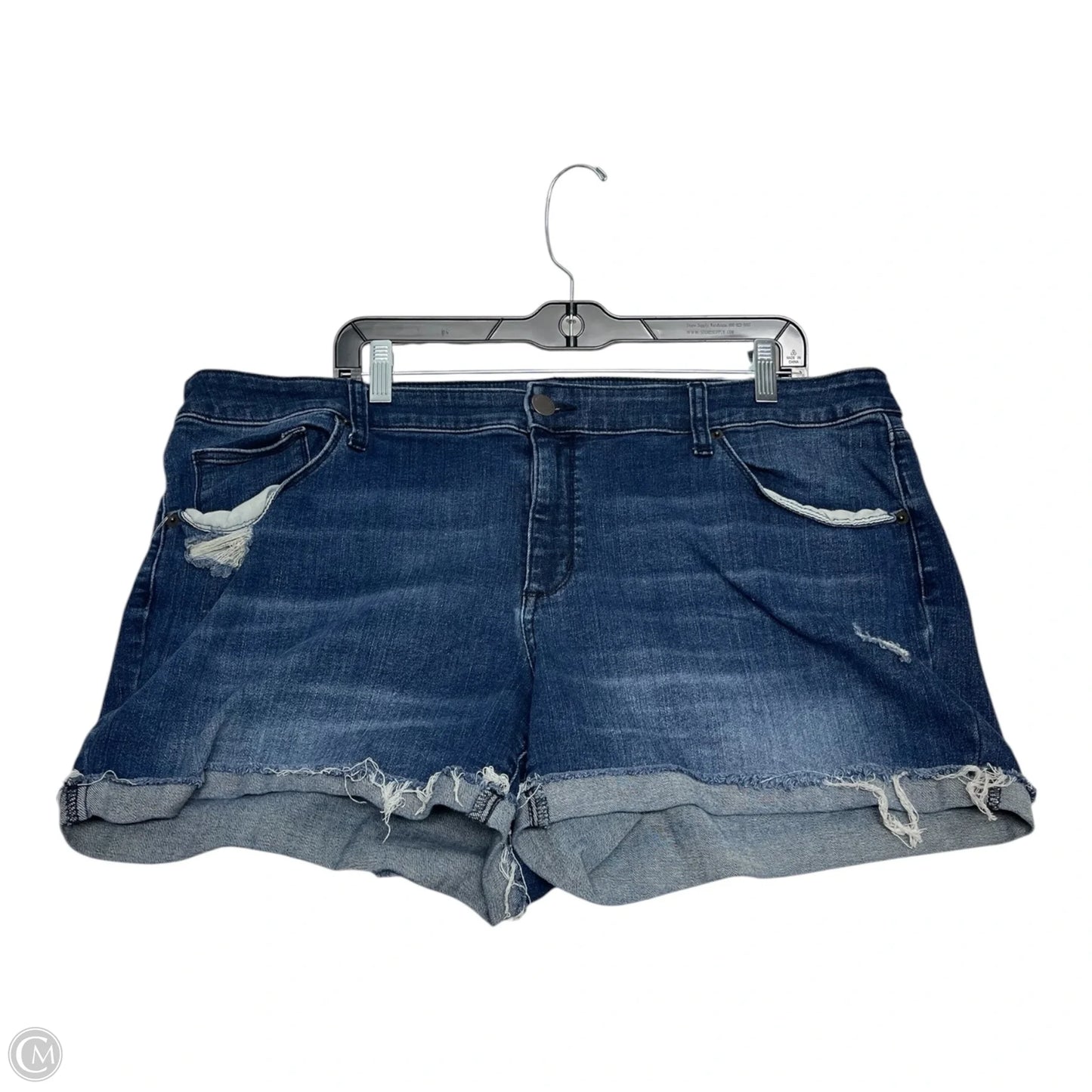 Shorts By Universal Thread In Blue Denim, Size: 2x