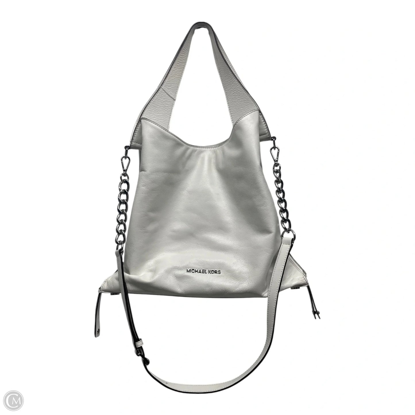 Handbag Leather By Michael By Michael Kors, Size: Large