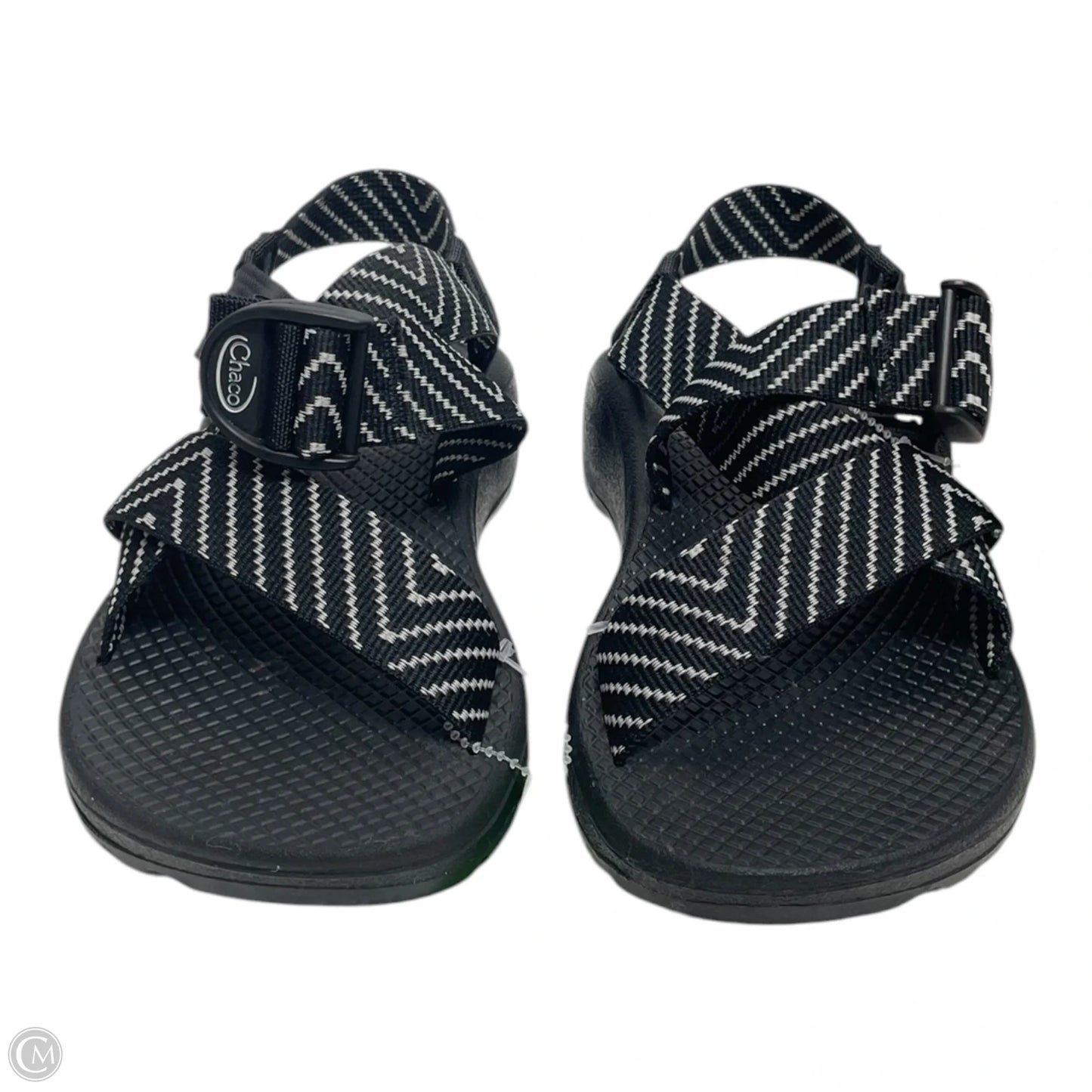 Sandals Flats By Chacos In Black & White, Size: 6