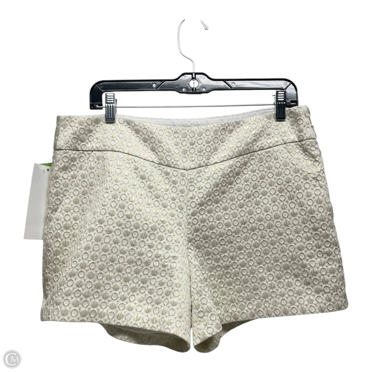 Shorts Designer By Lilly Pulitzer In Ivory, Size: 10