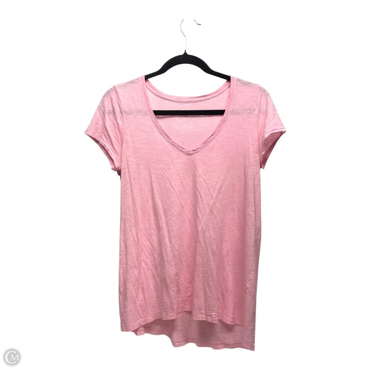 Top Short Sleeve Designer By Lilly Pulitzer In Pink, Size: Xxs