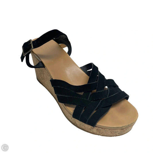 Sandals Designer By Ugg In Black, Size: 8