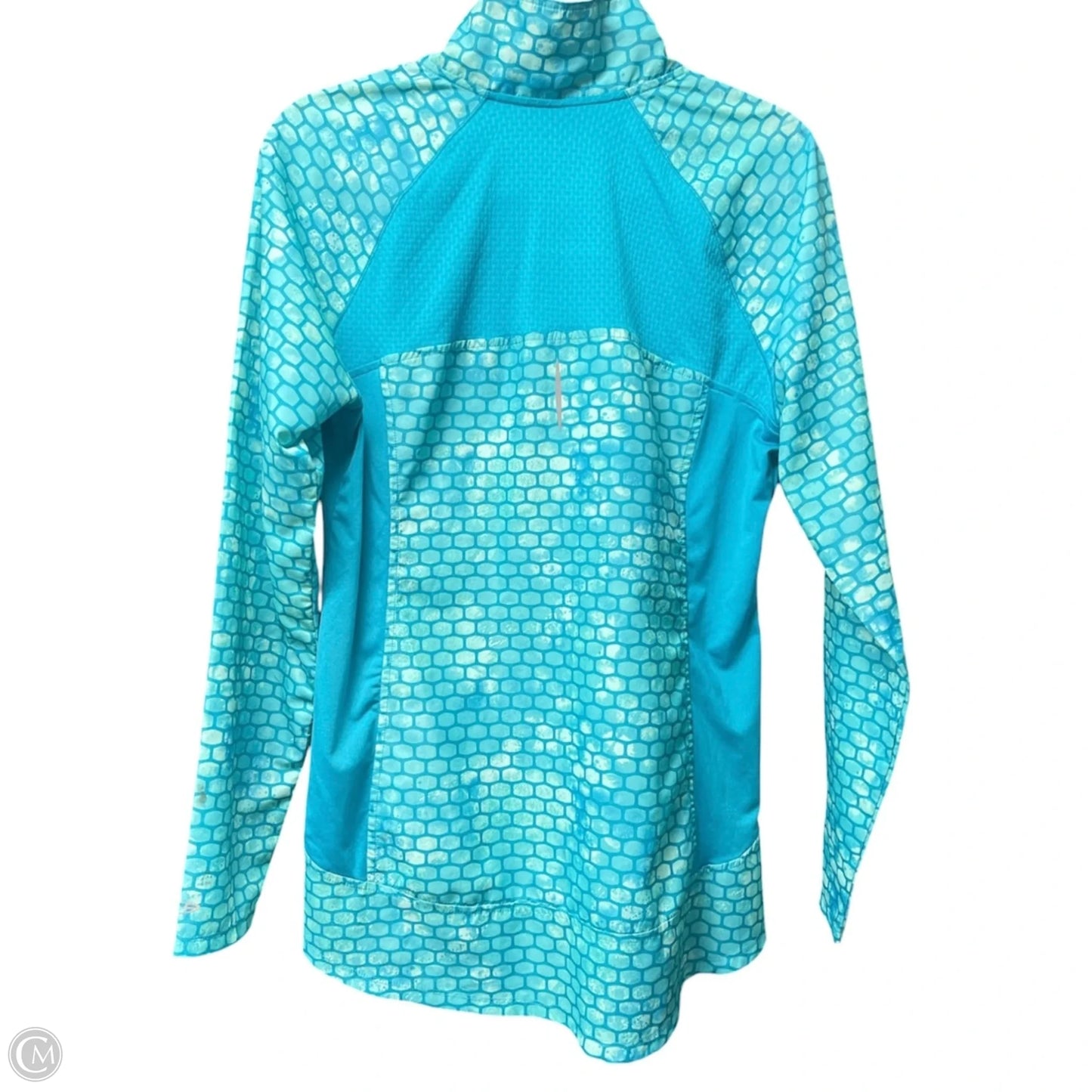 Athletic Jacket By Champion In Blue, Size: L