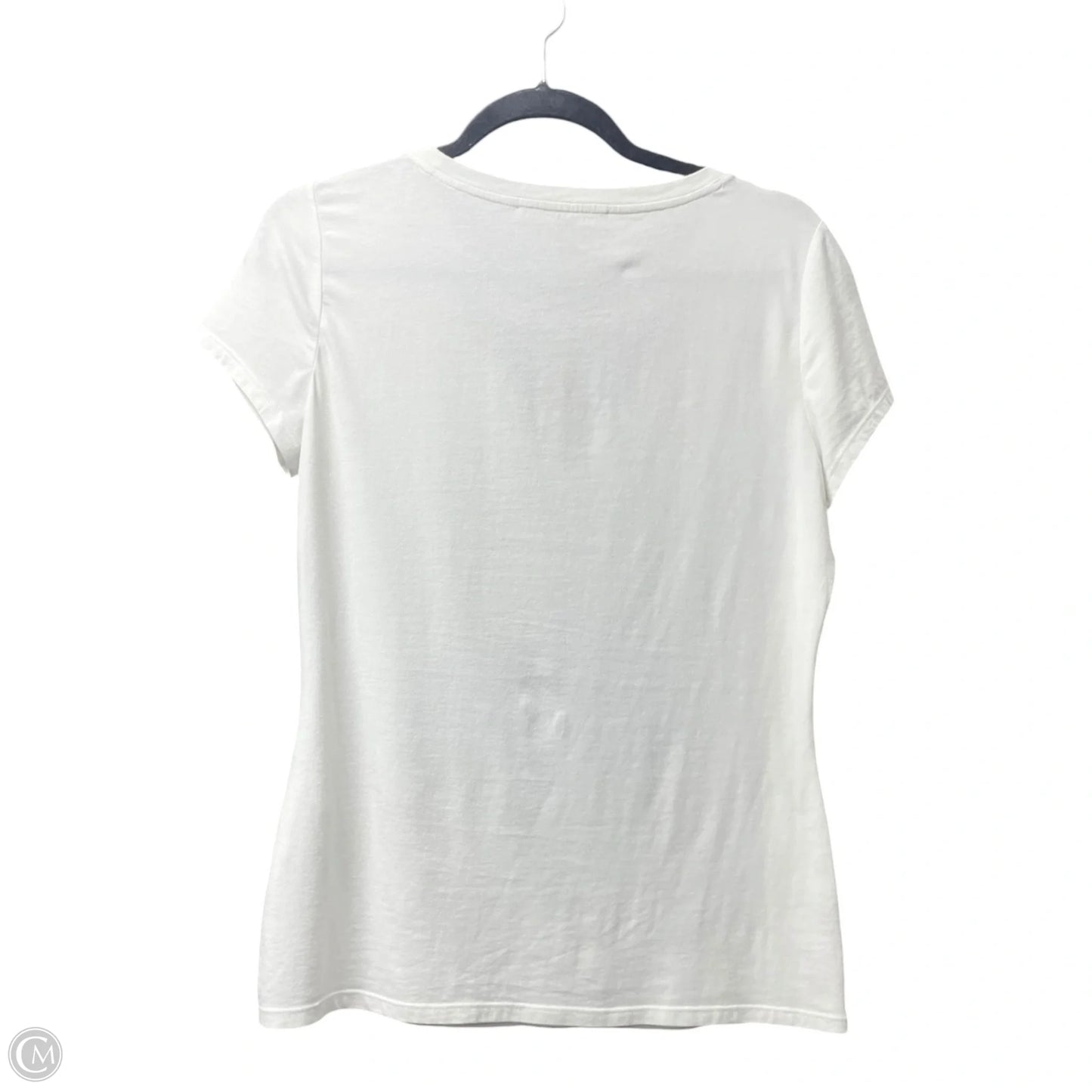 Top Short Sleeve By White House Black Market In White, Size: S