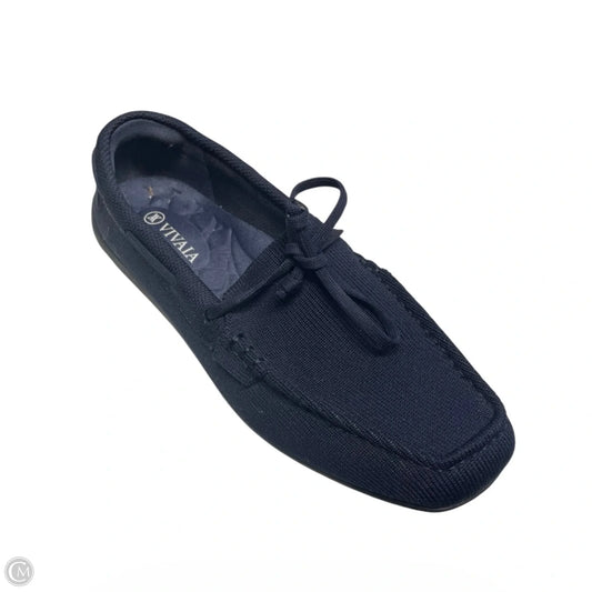 Shoes Flats By Vivaia In Navy, Size: 5.5