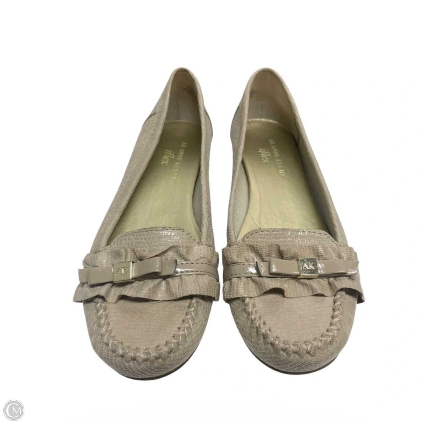 Shoes Flats By Anne Klein In Tan, Size: 5.5