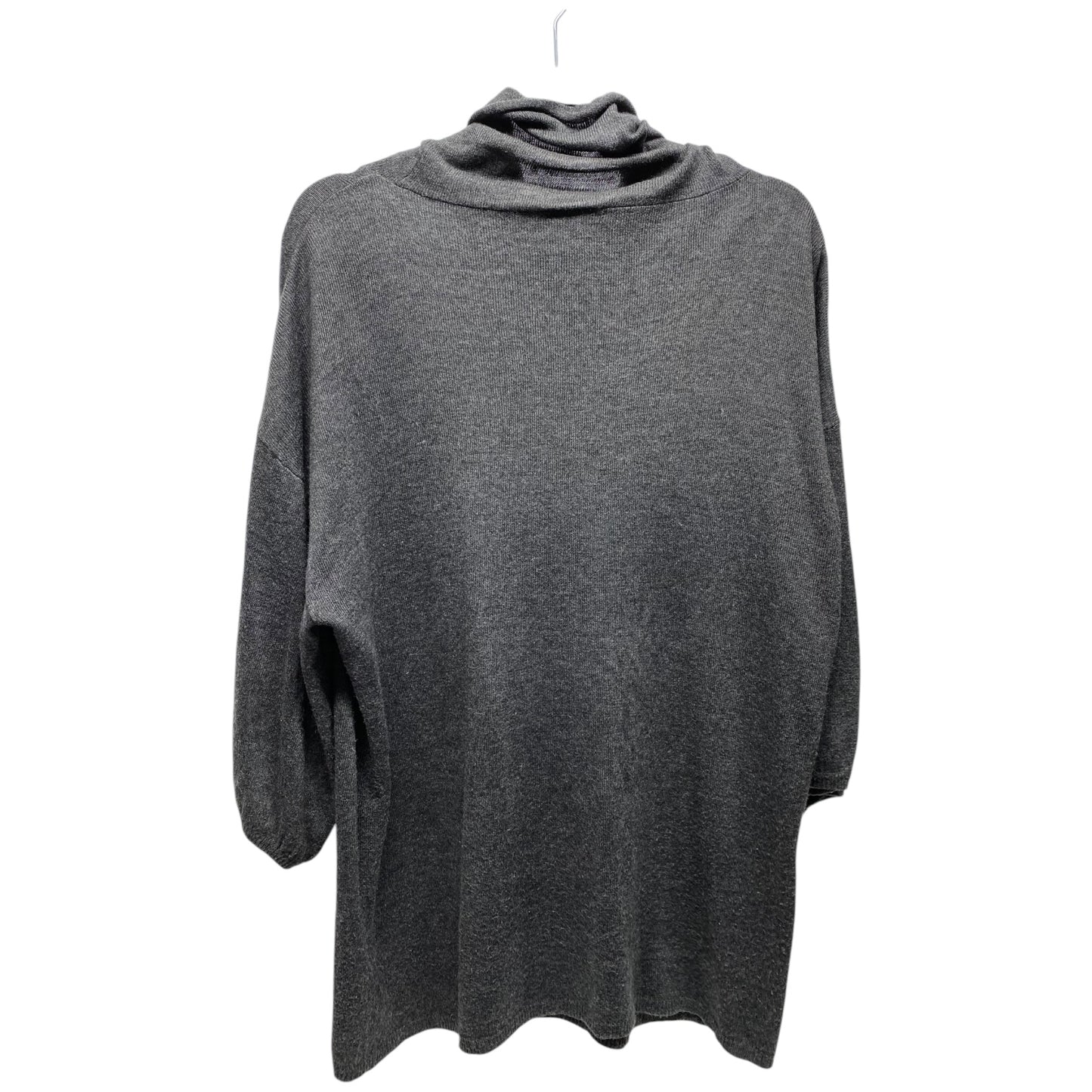 Sweater By Ann Taylor In Grey, Size: L