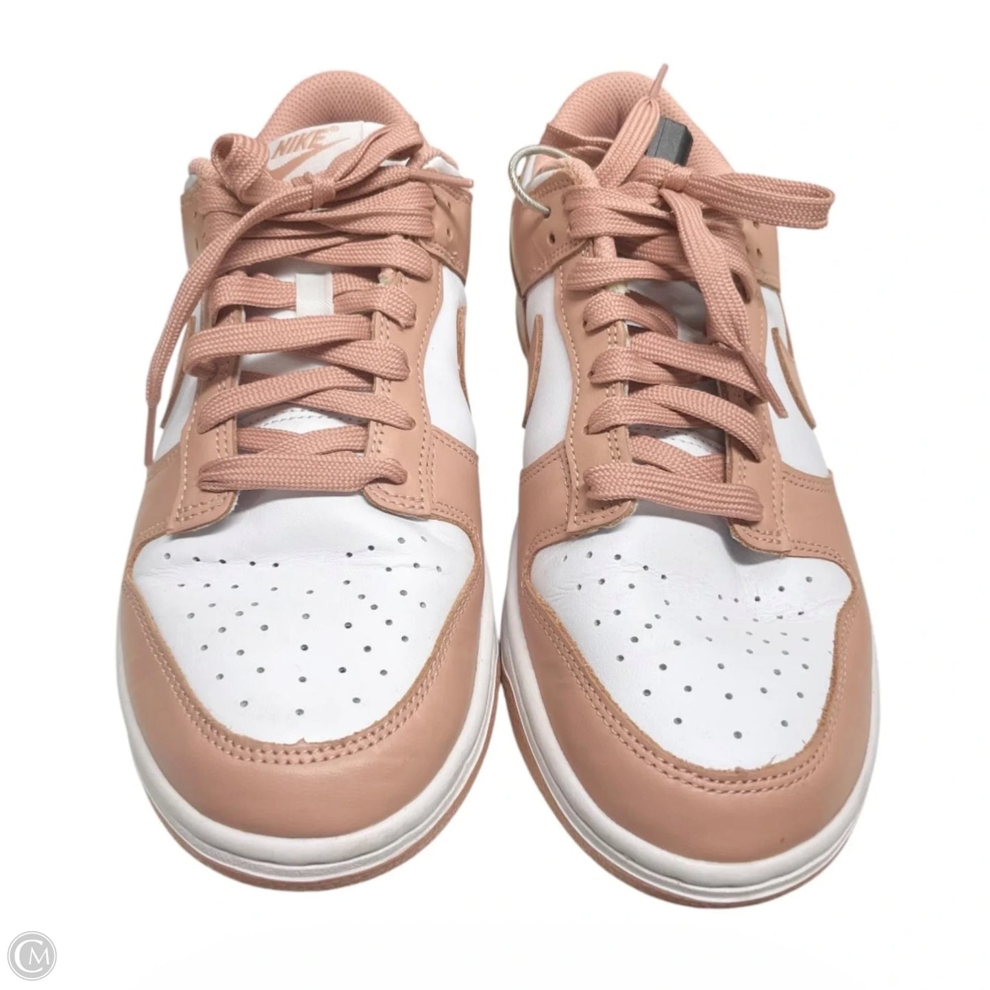 Shoes Sneakers By Nike In Pink & White, Size: 9.5