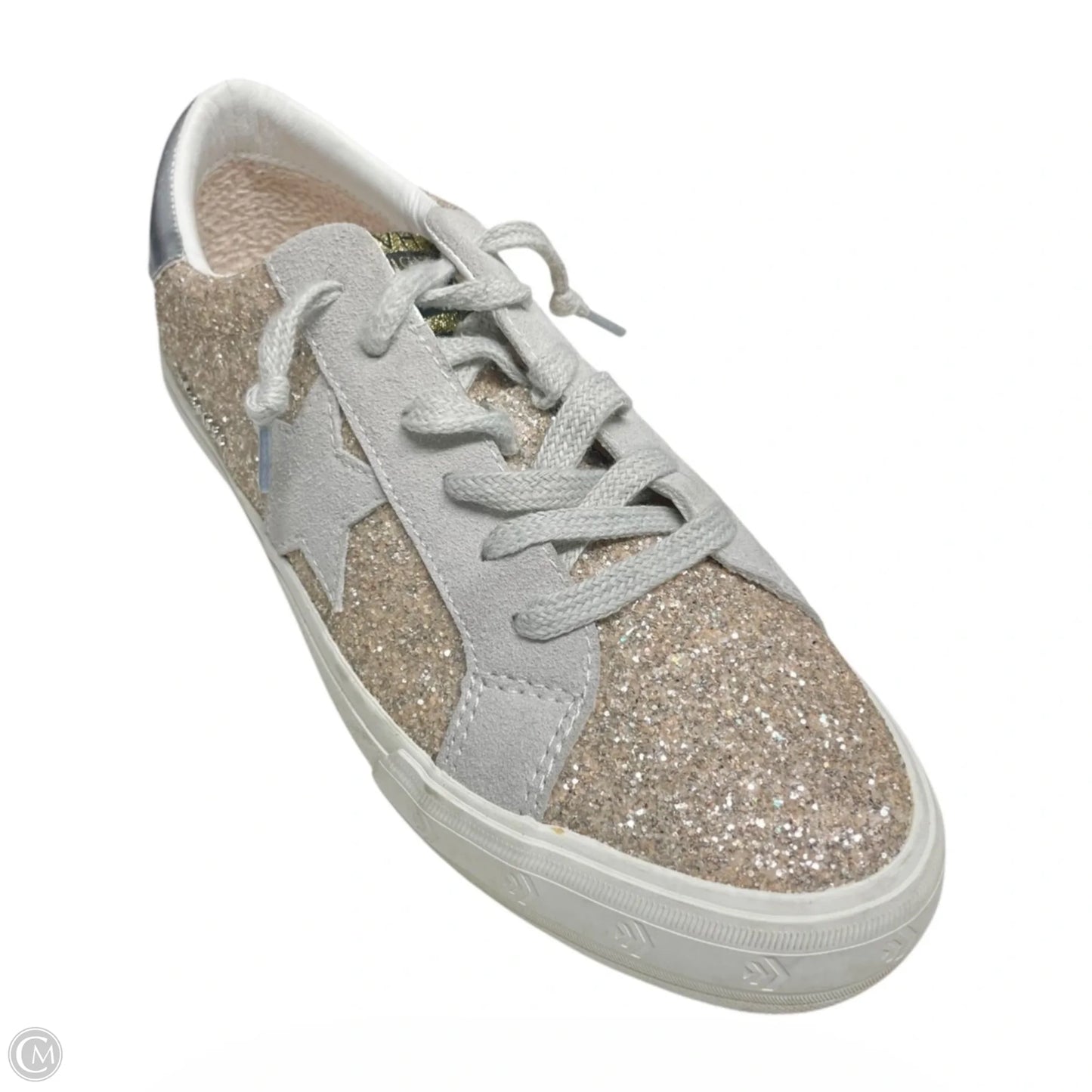 Shoes Sneakers By Vintage Havana In Grey & Pink, Size: 9