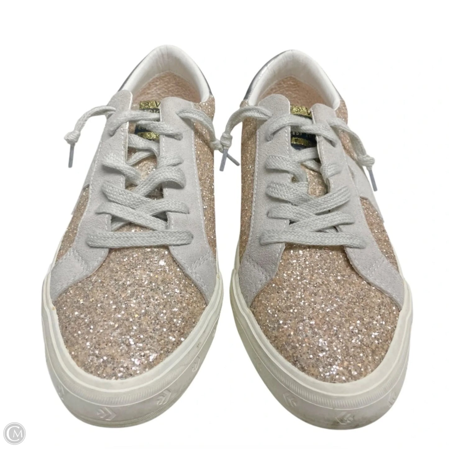Shoes Sneakers By Vintage Havana In Grey & Pink, Size: 9