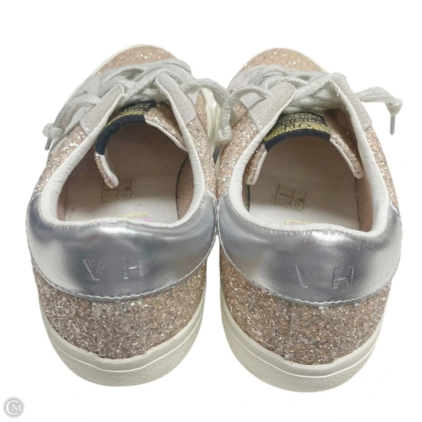 Shoes Sneakers By Vintage Havana In Grey & Pink, Size: 9