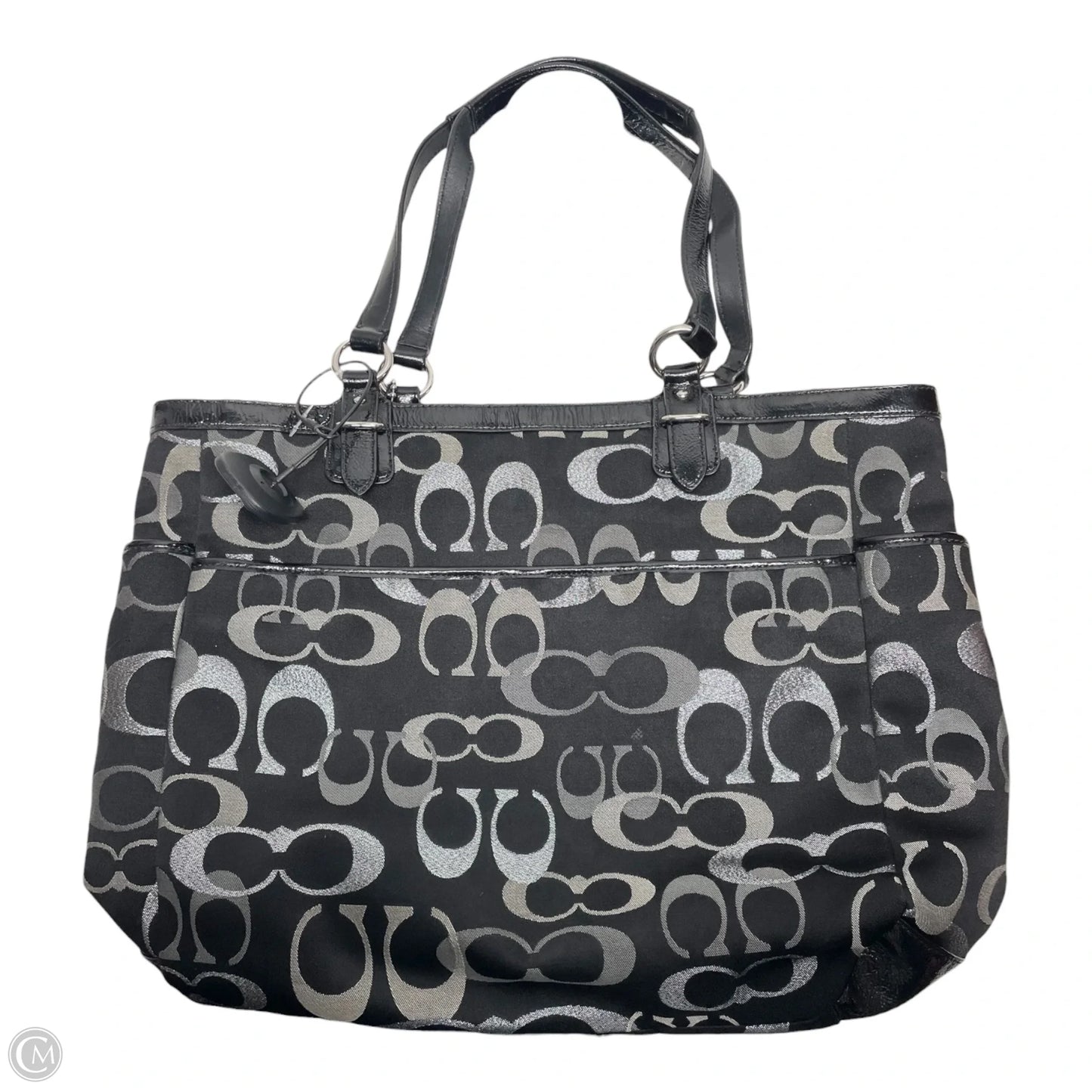 Tote Designer By Coach, Size: Medium