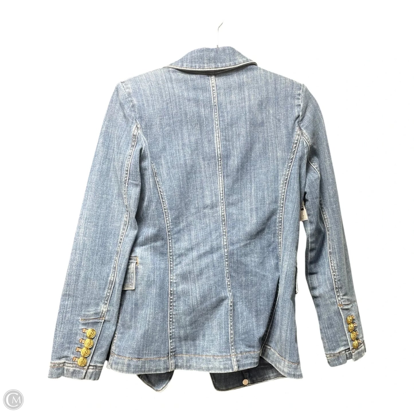 Jacket Denim By White House Black Market In Blue Denim, Size: 6