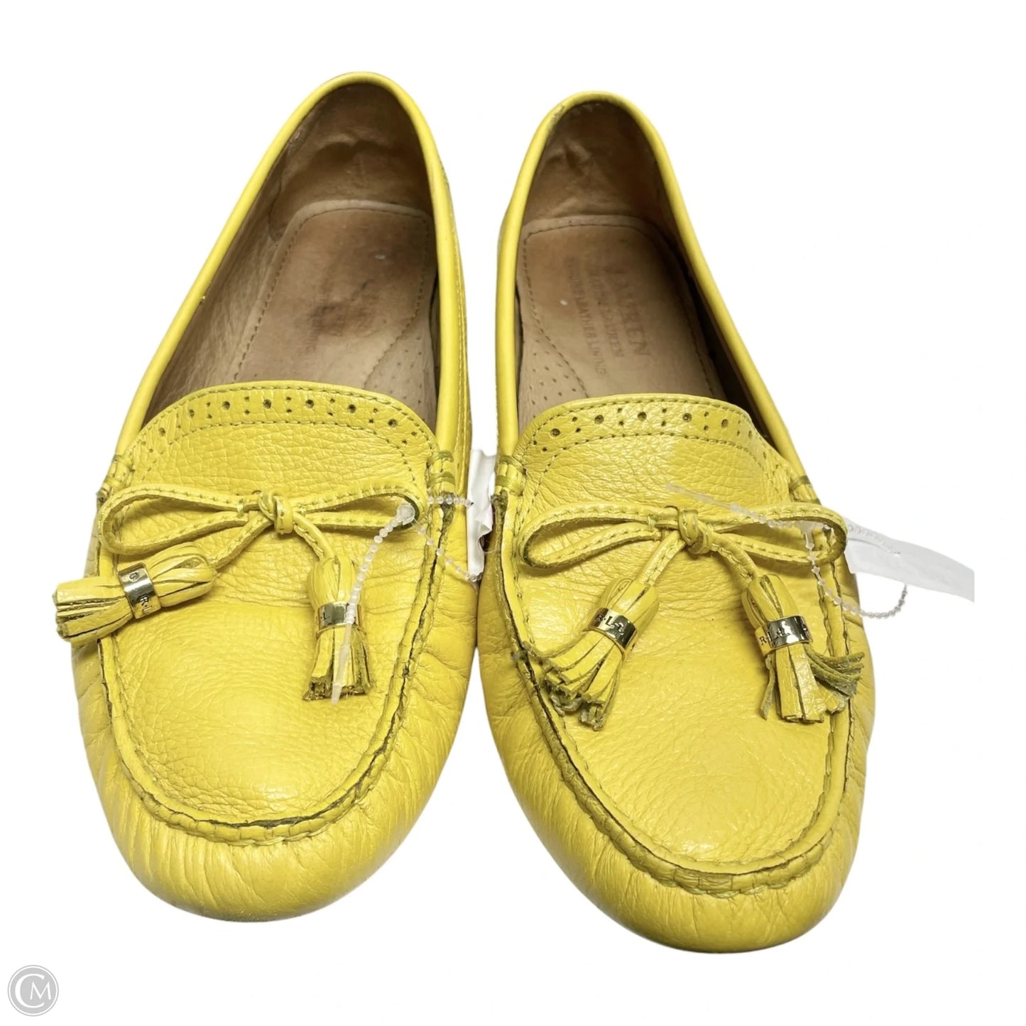 Shoes Flats By Ralph Lauren In Yellow, Size: 8