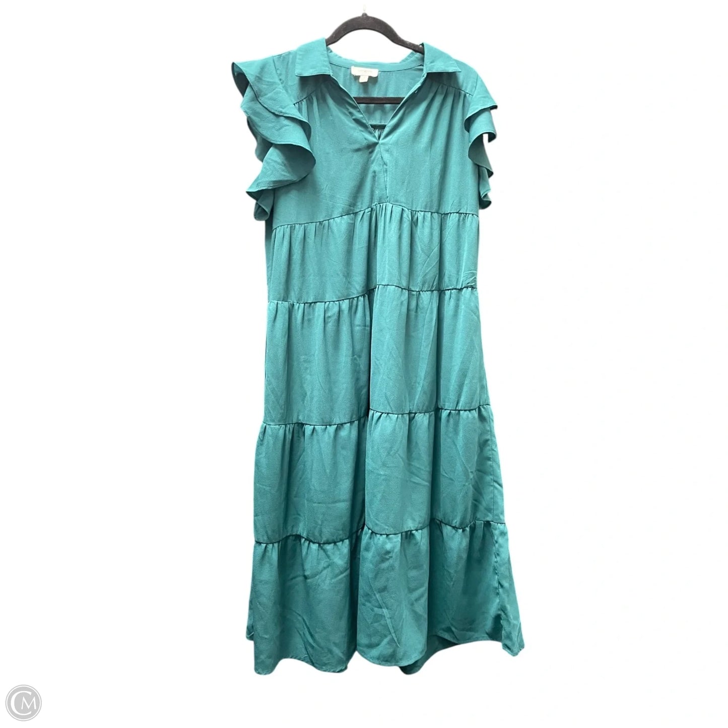 Dress Casual Midi By Umgee In Green, Size: M