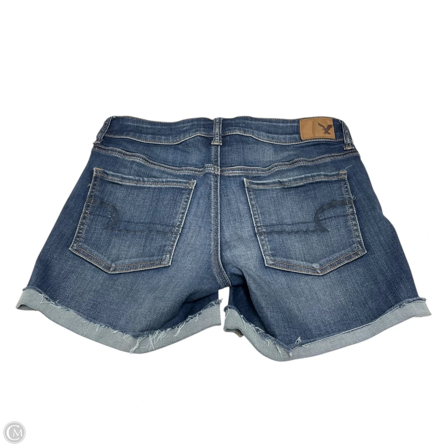 Shorts By American Eagle In Blue Denim, Size: 8
