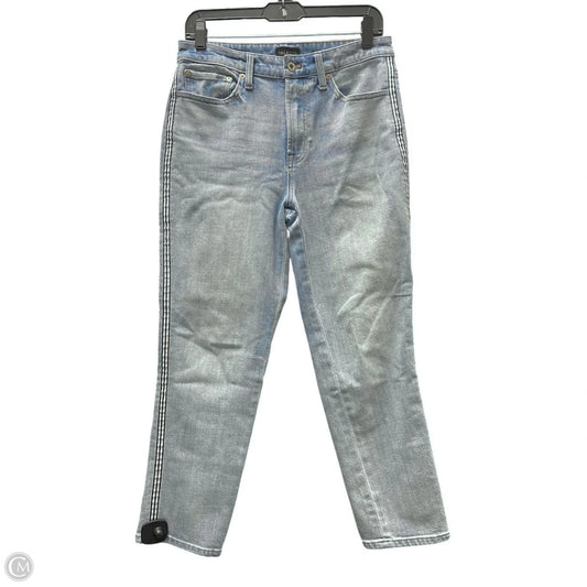 Jeans Straight By Talbots In Blue Denim, Size: 4