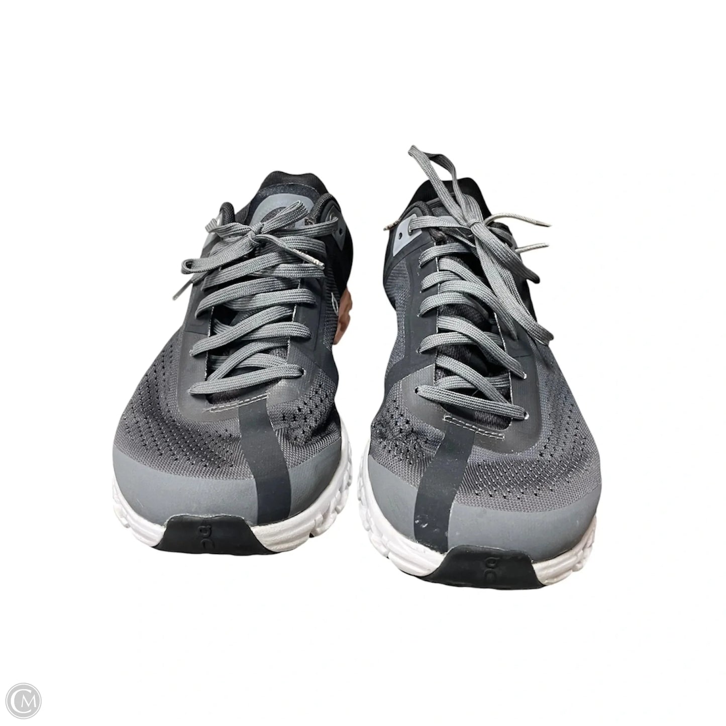Shoes Athletic By On Cloud In Black & Grey, Size: 7