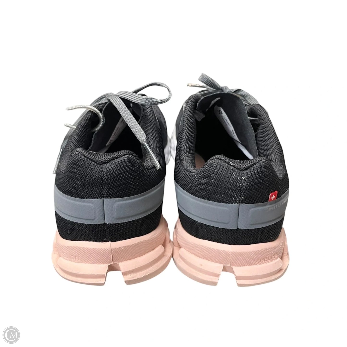 Shoes Athletic By On Cloud In Black & Grey, Size: 7