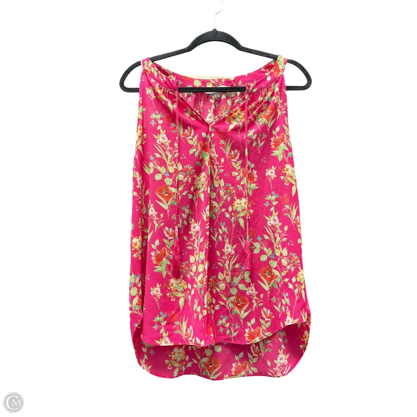 Top Sleeveless By Rose And Olive In Pink, Size: L