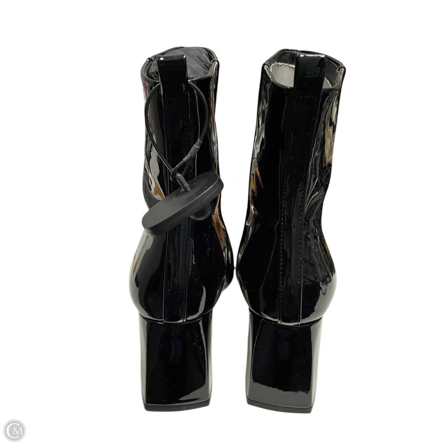 Boots Ankle Heels By Good American In Black, Size: 7