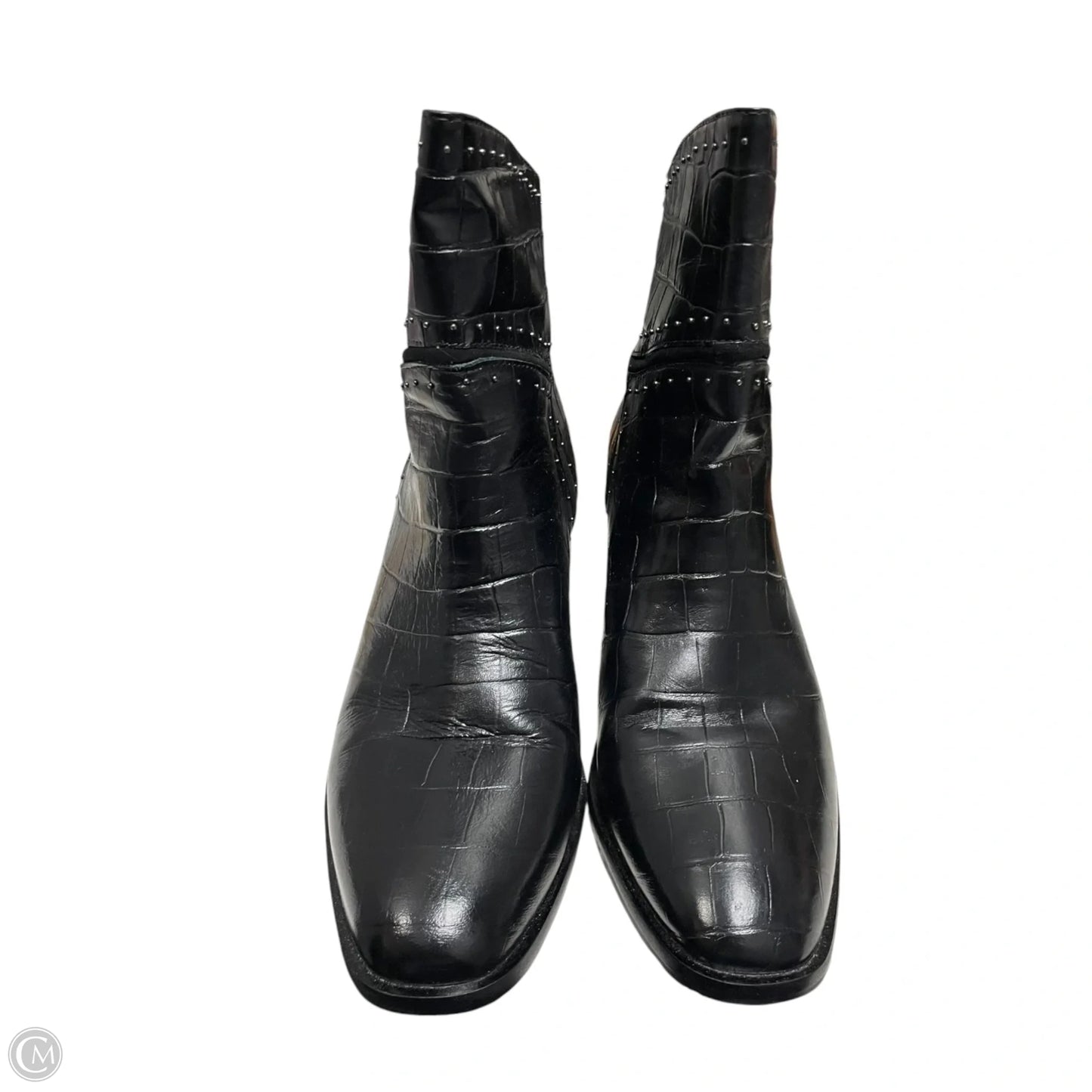 Boots Ankle Heels By Donald Pliner In Black, Size: 9