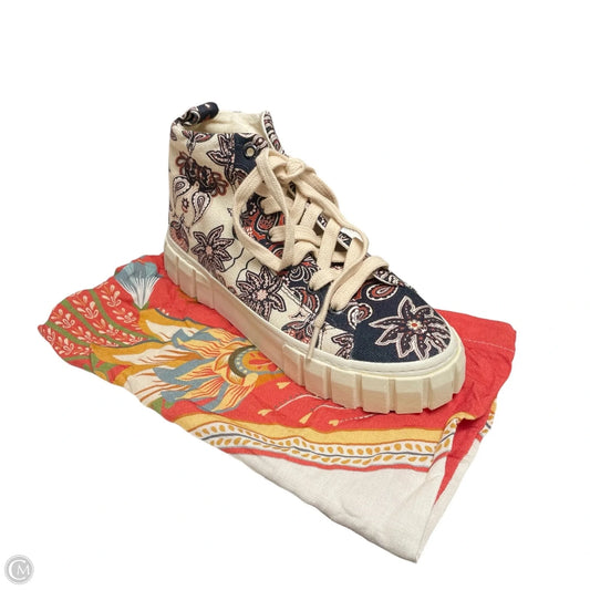 Shoes Designer By Farm Rio In Multi-colored, Size: 5