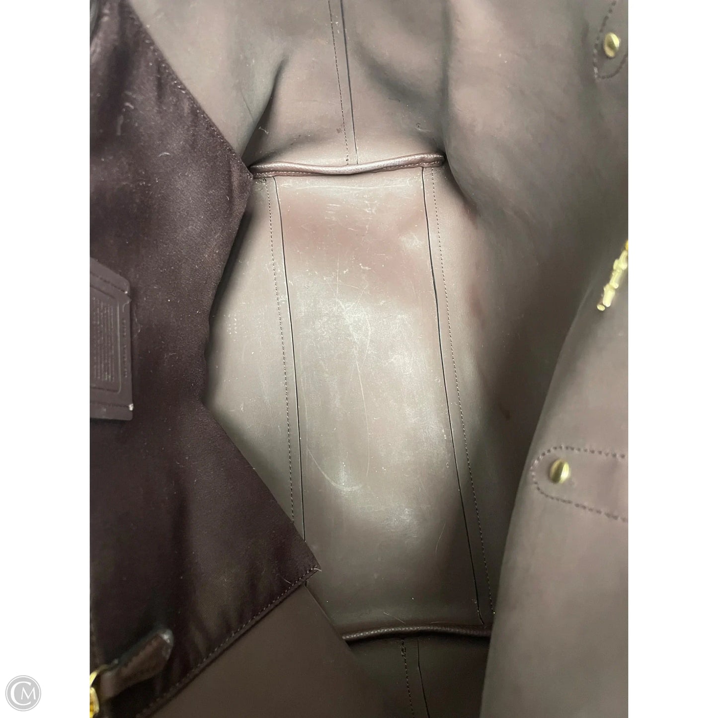 Tote Designer By Coach, Size: Large