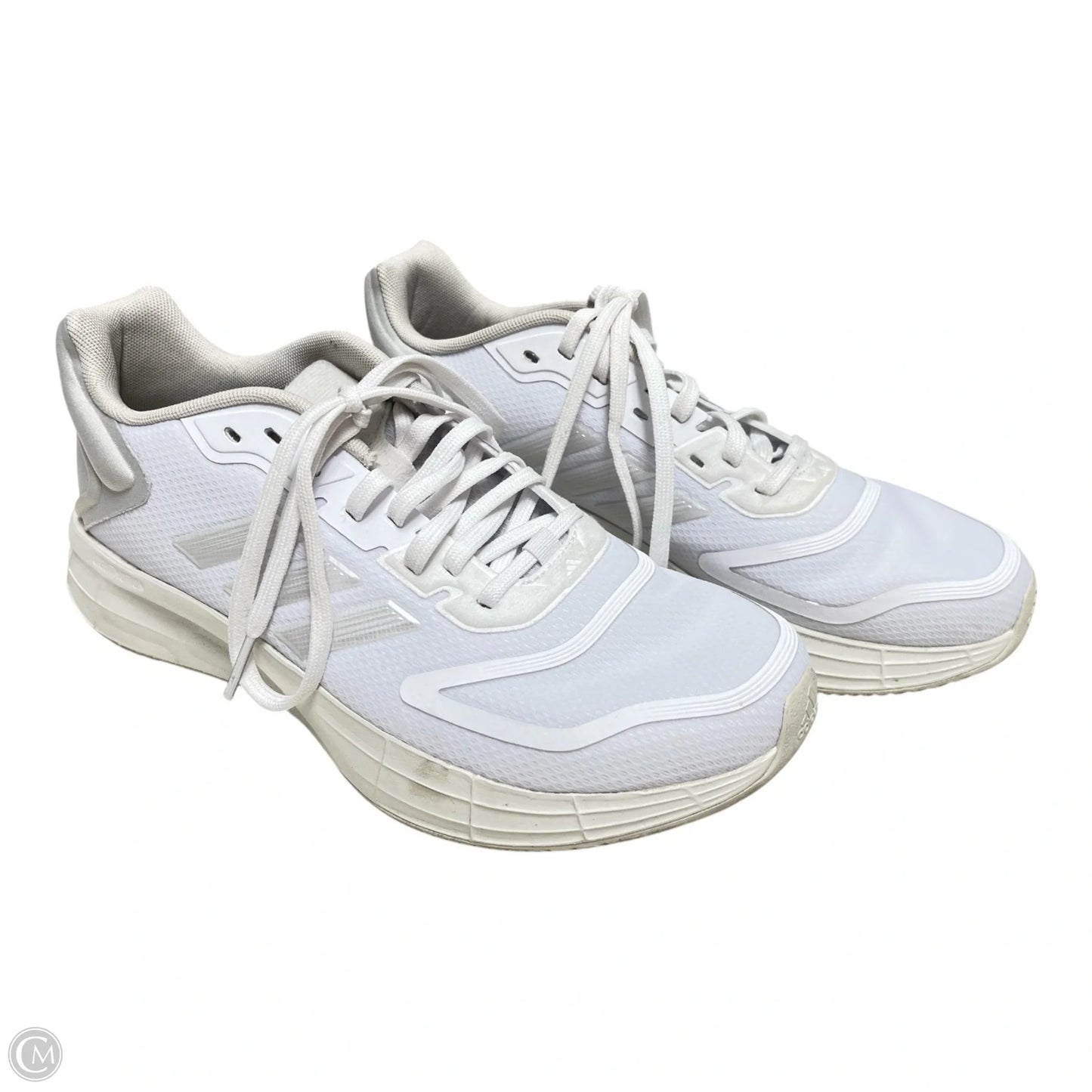 Shoes Athletic By Adidas In White, Size: 9