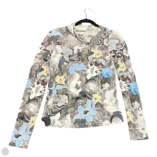 Top Long Sleeve Designer By Tory Burch In Multi-colored, Size: 2