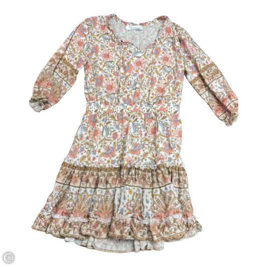 Dress Casual Short By Clothes Mentor In Floral Print, Size: S