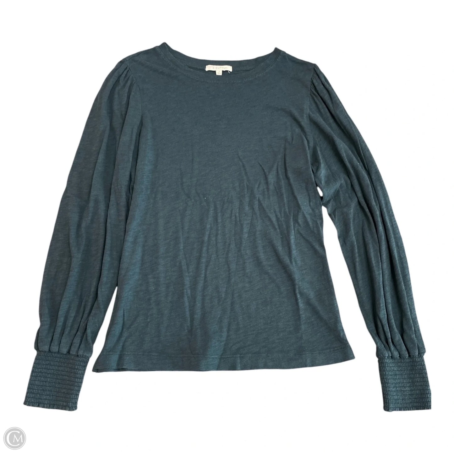 Top Long Sleeve By Z Supply In Green, Size: S