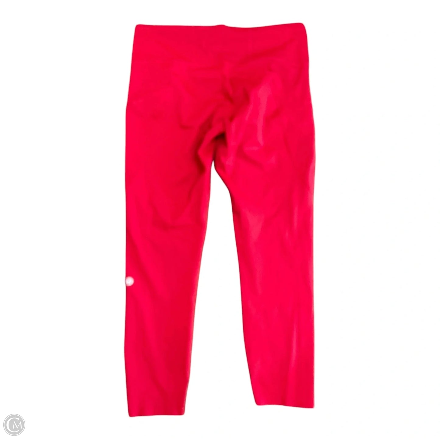 Athletic Leggings By Lululemon In Red, Size: 12