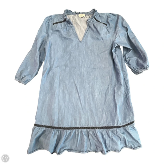 Dress Casual Short By Crown And Ivy In Blue, Size: L