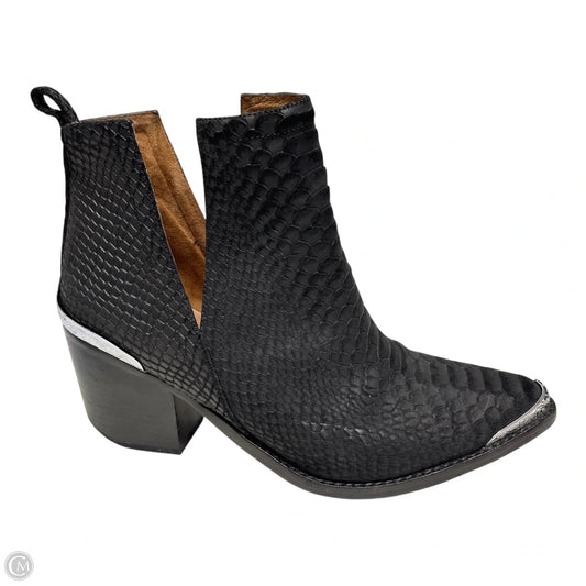 Boots Western By Jeffrey Campbell In Black, Size: 10
