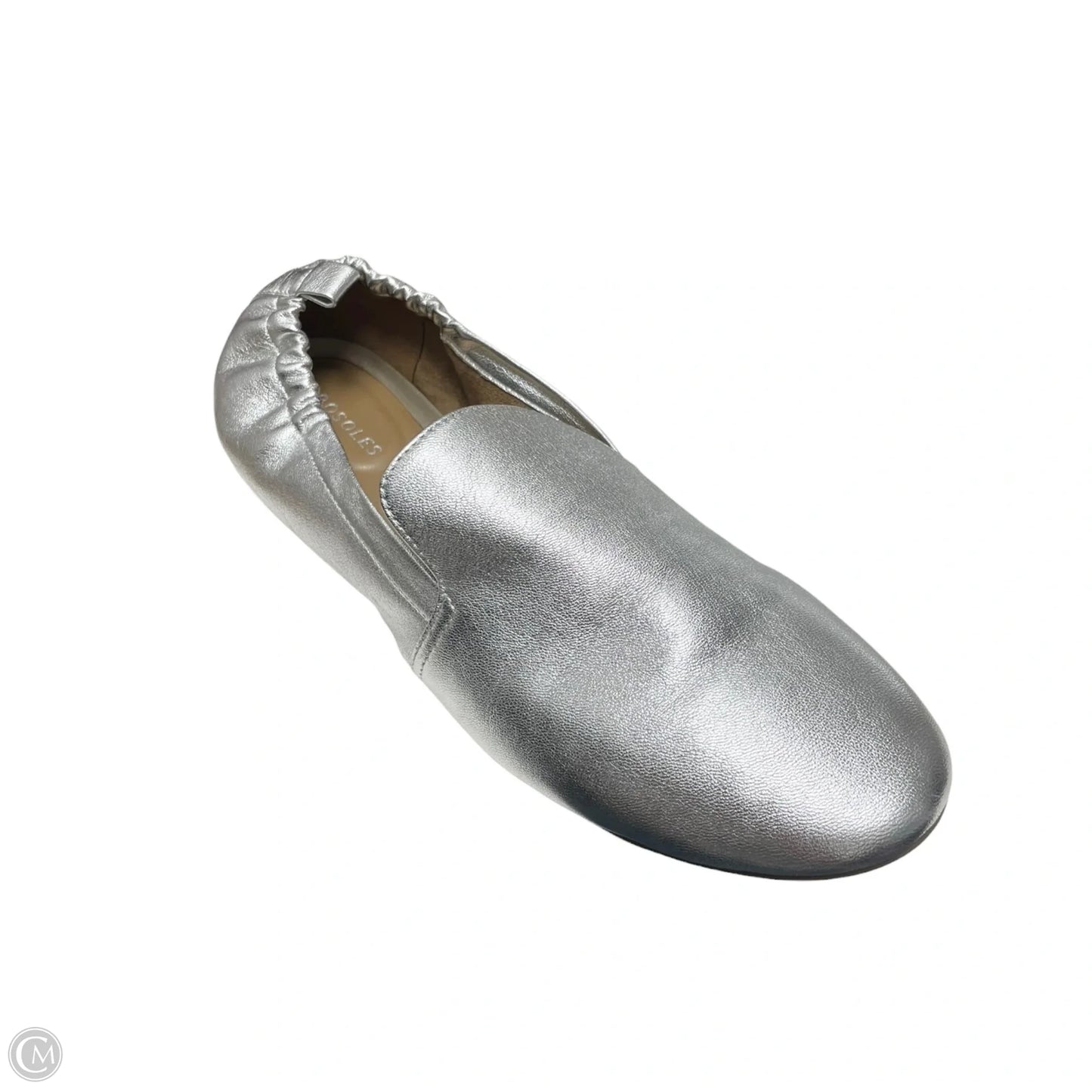 Shoes Flats By Aerosoles In Silver, Size: 9